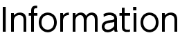 information